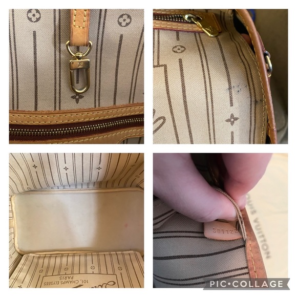 Authentic Monogram Louis Vuitton Neverfull MM with box and dust bag - Picture 6 of 9